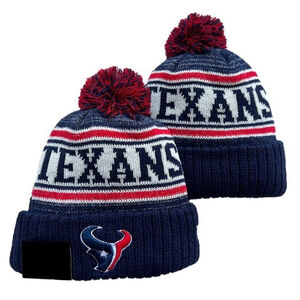 Houston Texans NFL Knit Winter Hat Beanie On Field Sideline Fleece